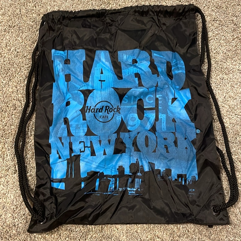 Rare Hard Rock Cafe Limited Edition Backpack Bag